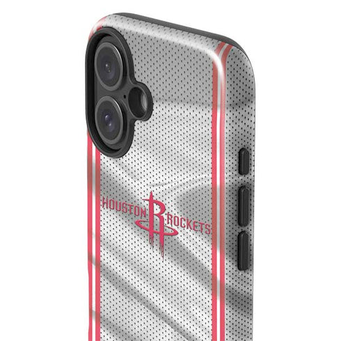 NBA Houston Rockets Home Jersey iPhone 16 Impact Case